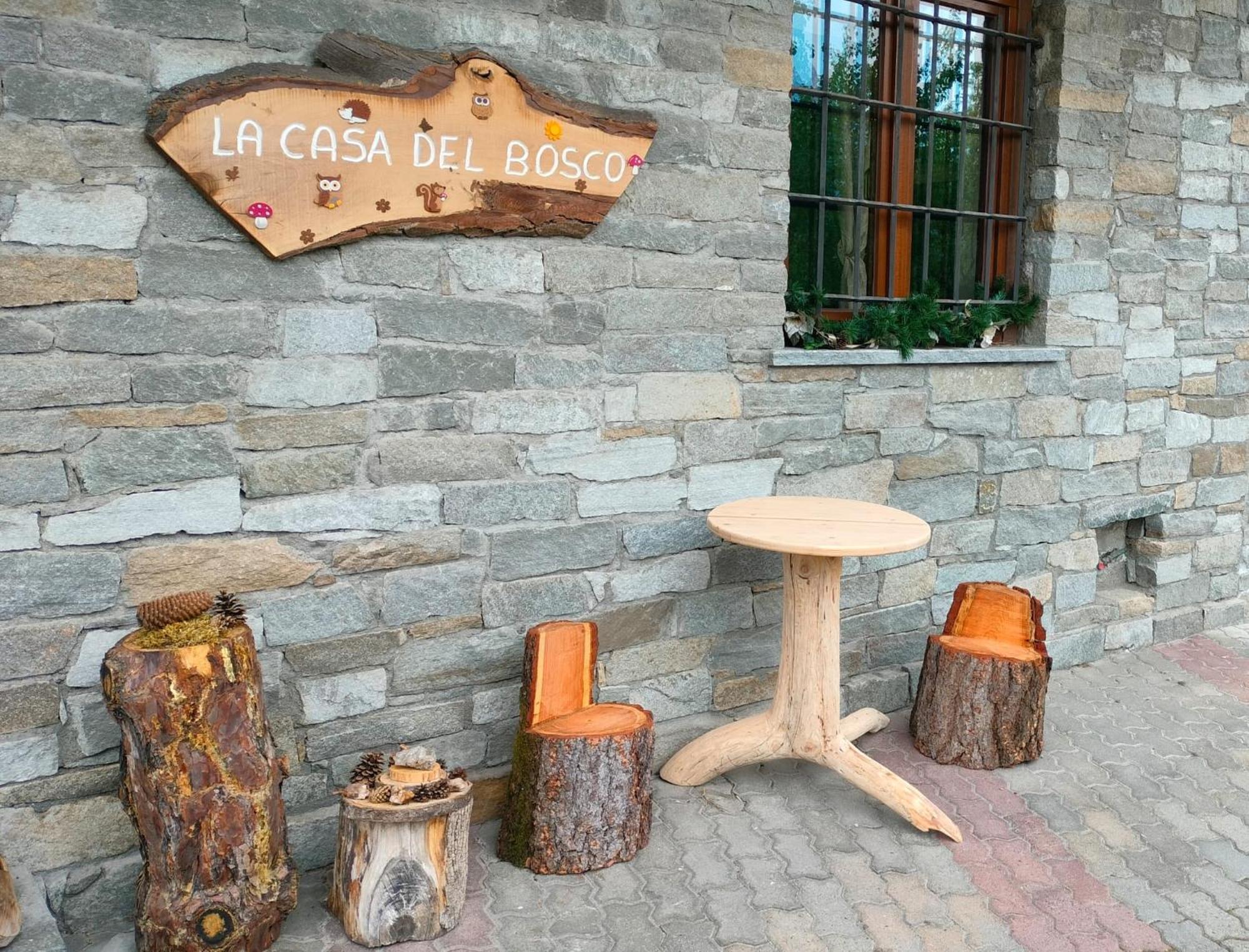 La Casa Del Bosco Lägenhet Aosta Exteriör bild